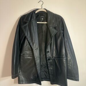 Urban Outfitters Black Leather Jacket